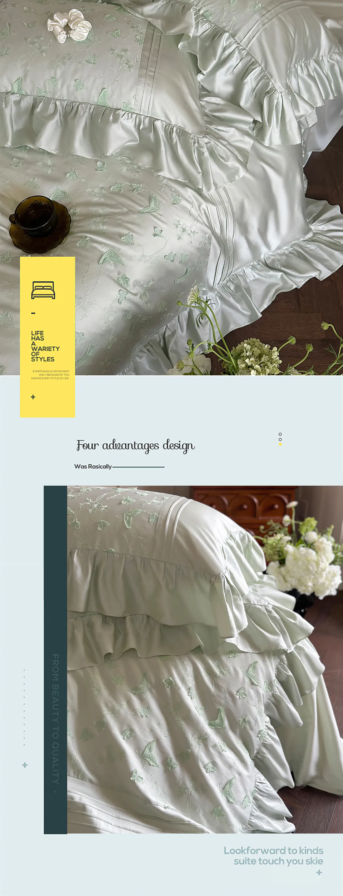 3D-Butterfly-Embroidery-Pleated-Ruffle-Edge-Tencel-Cotton-Bedding-Set22