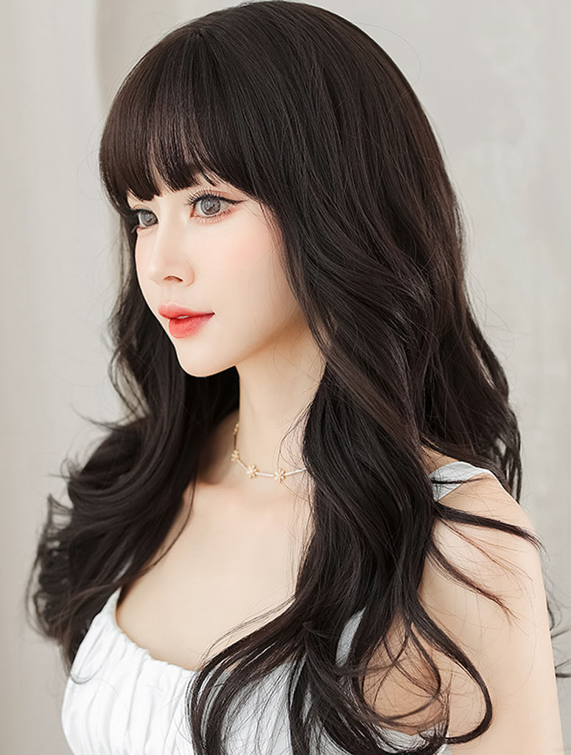 Beautiful Straight Hair Daily Party Long Wig for Fashion Ladies04