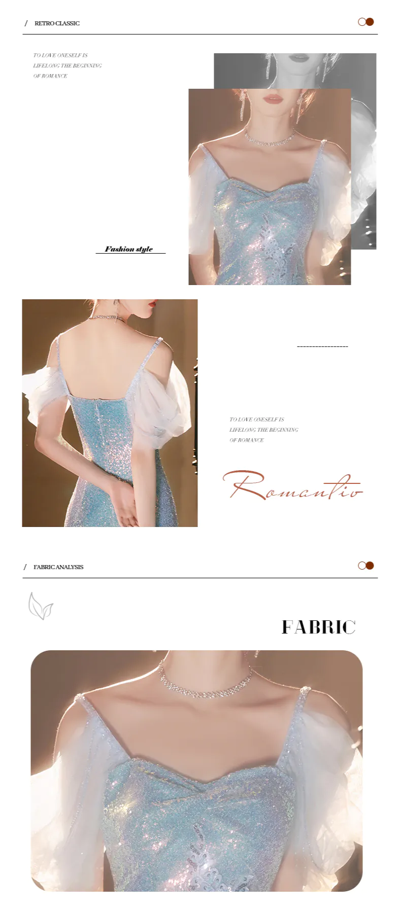 Boutique-Blue-Square-Neck-Short-Tulle-Sleeves-Mermaid-Glitter-Evening-Dress10