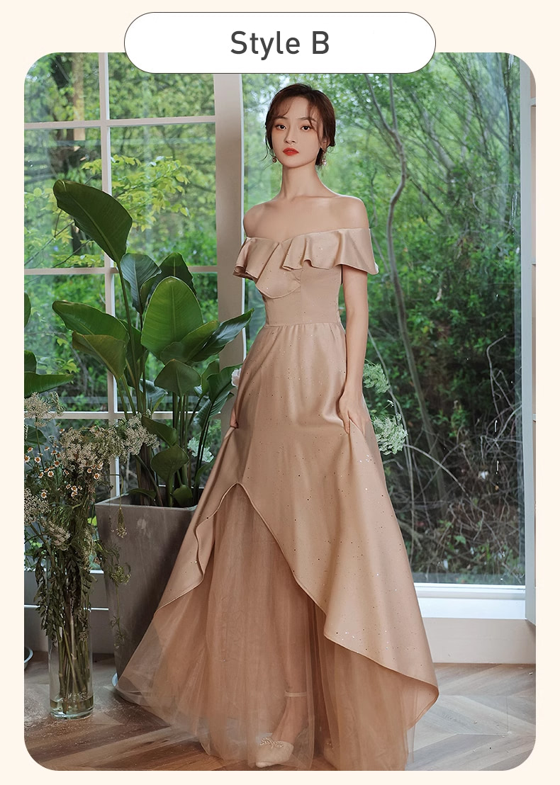 khaki evening dresses Zapaka Women Light Khaki Mother of the Bride Dress Sheath V Neck Formal Dress with Beading, Light Khaki / L