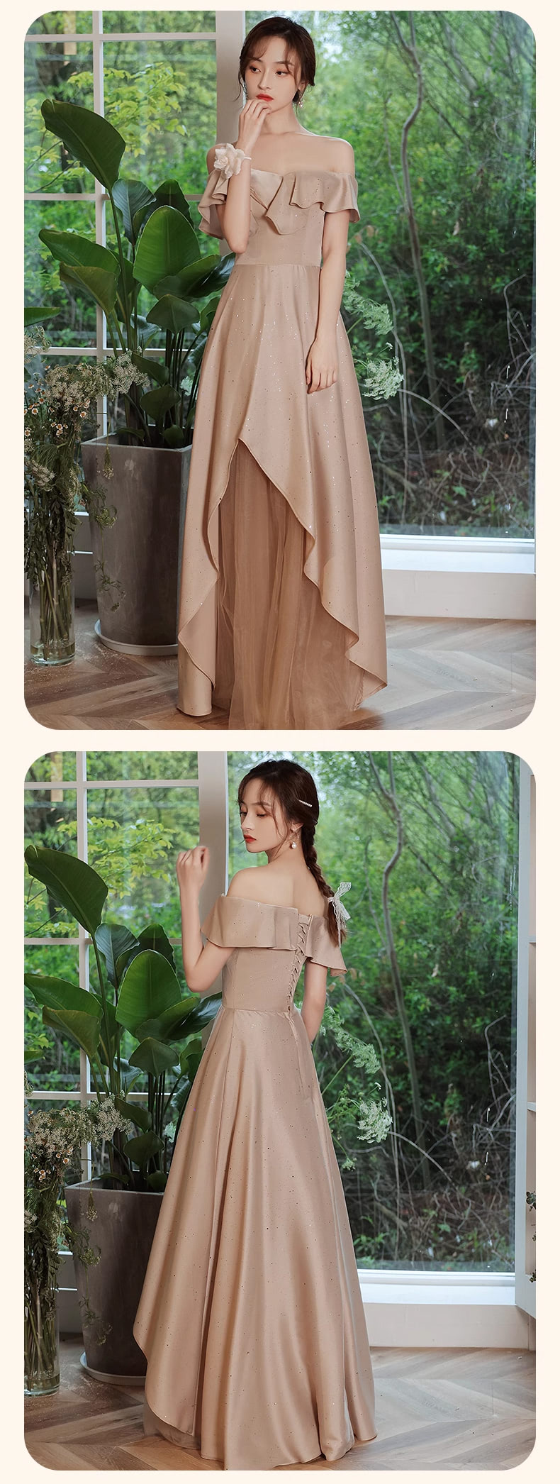 Chic-Khaki-Irregular-Hem-Bridesmaid-Dress-Formal-Party-Long-Gown21