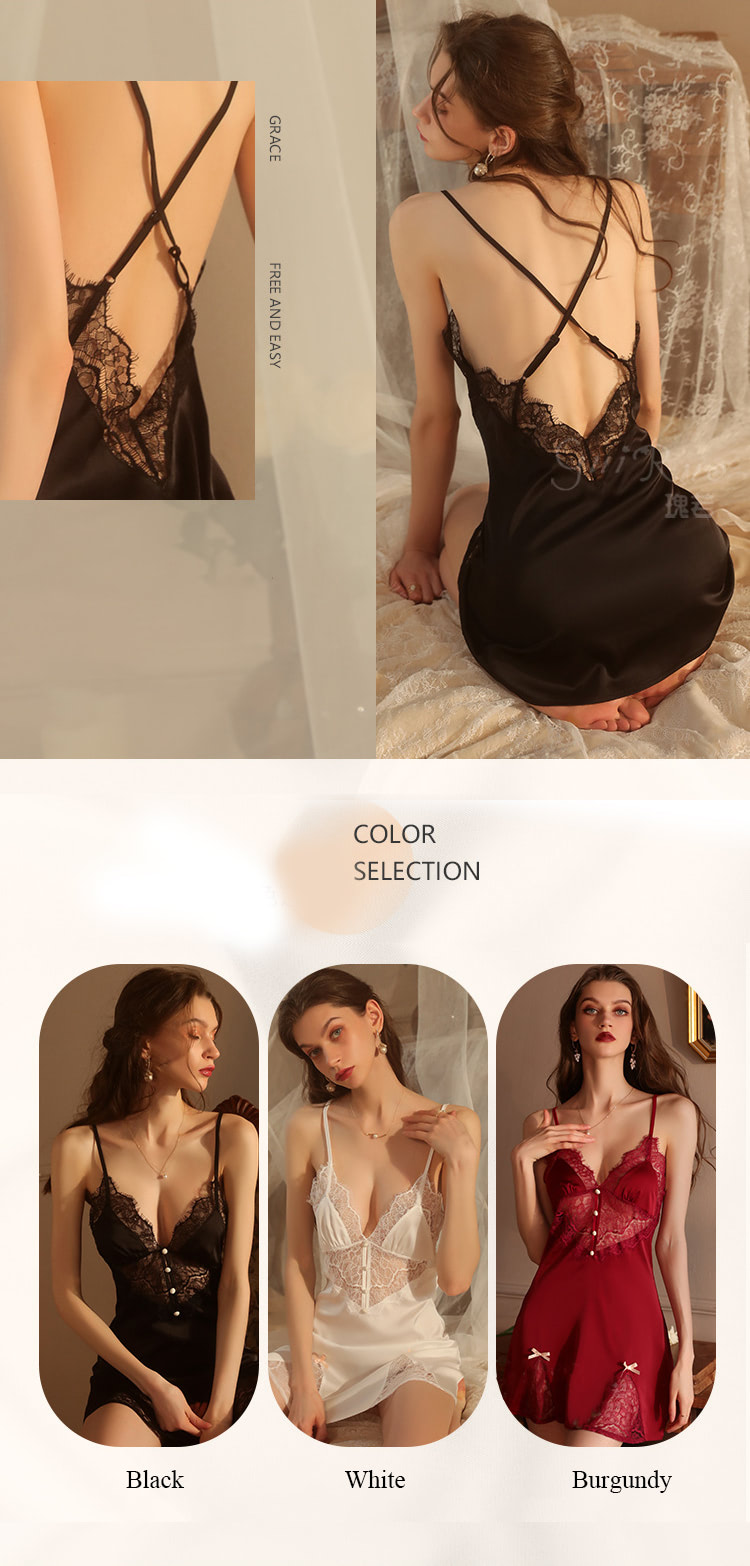 Comfy-V-Neck-Lace-Sleepwear-Sexy-Silky-Slip-Dress-Nightgown11.jpg