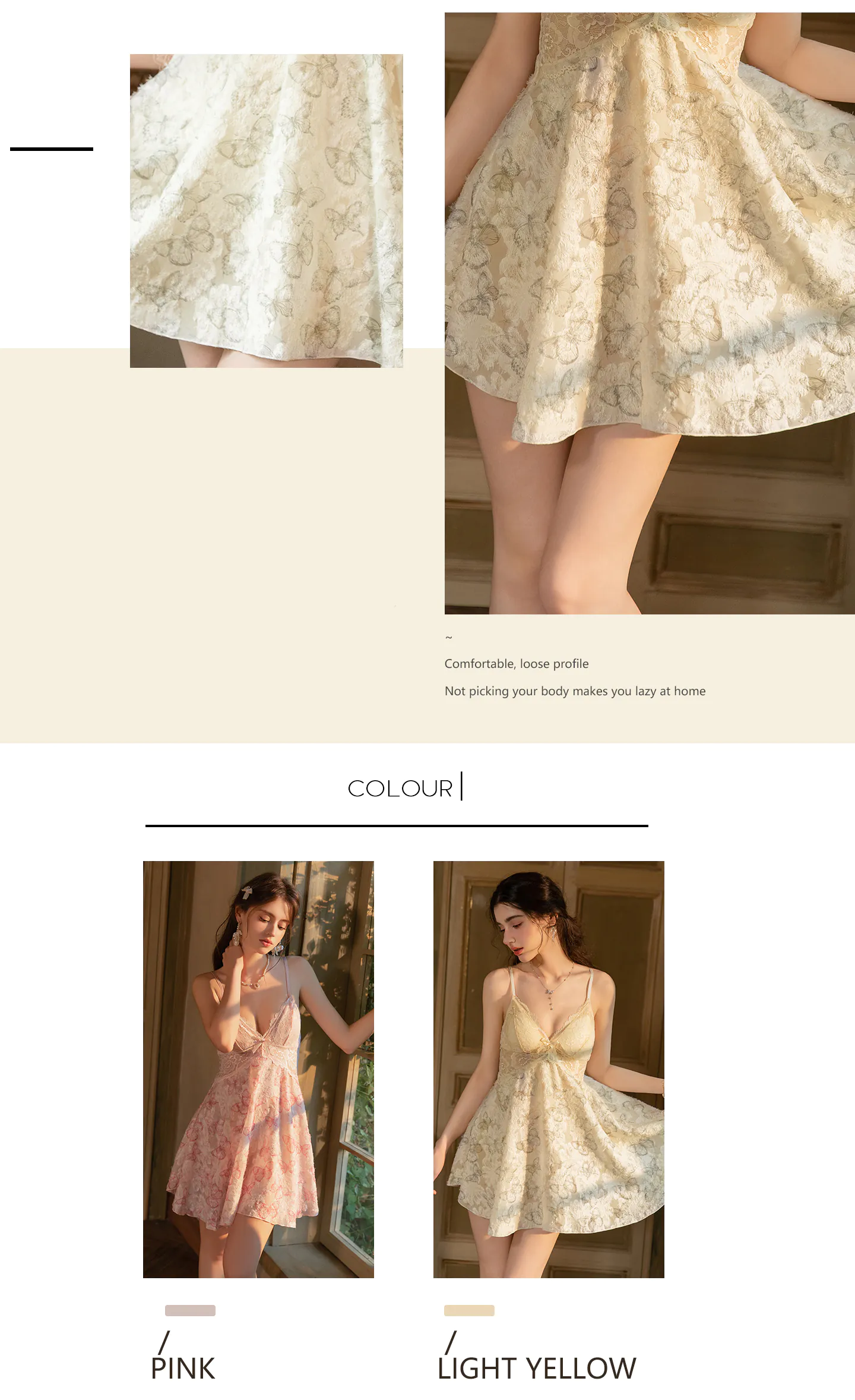 Ethereal-V-Neck-Butterfly-Print-Built-in-Bra-Sheer-Lace-Splice-Nightgown11