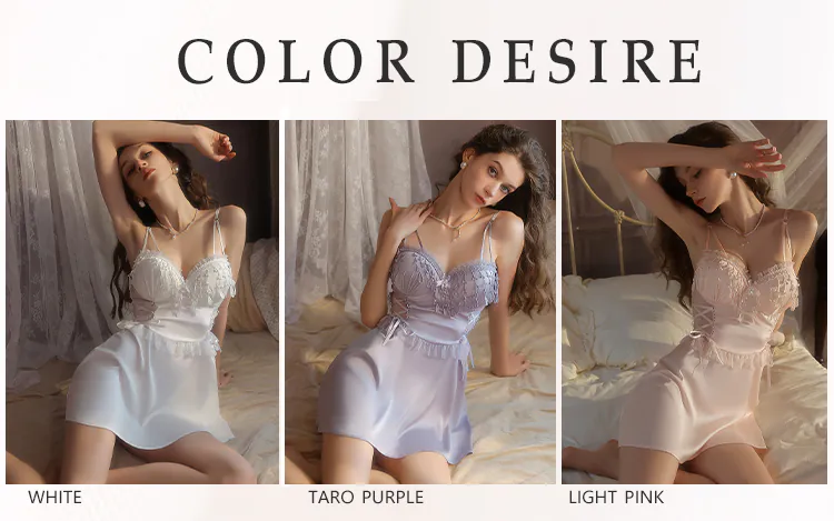 Ladies-Open-Back-Lace-Tassel-Summer-Sleepwear-Camisole-Nightgown13