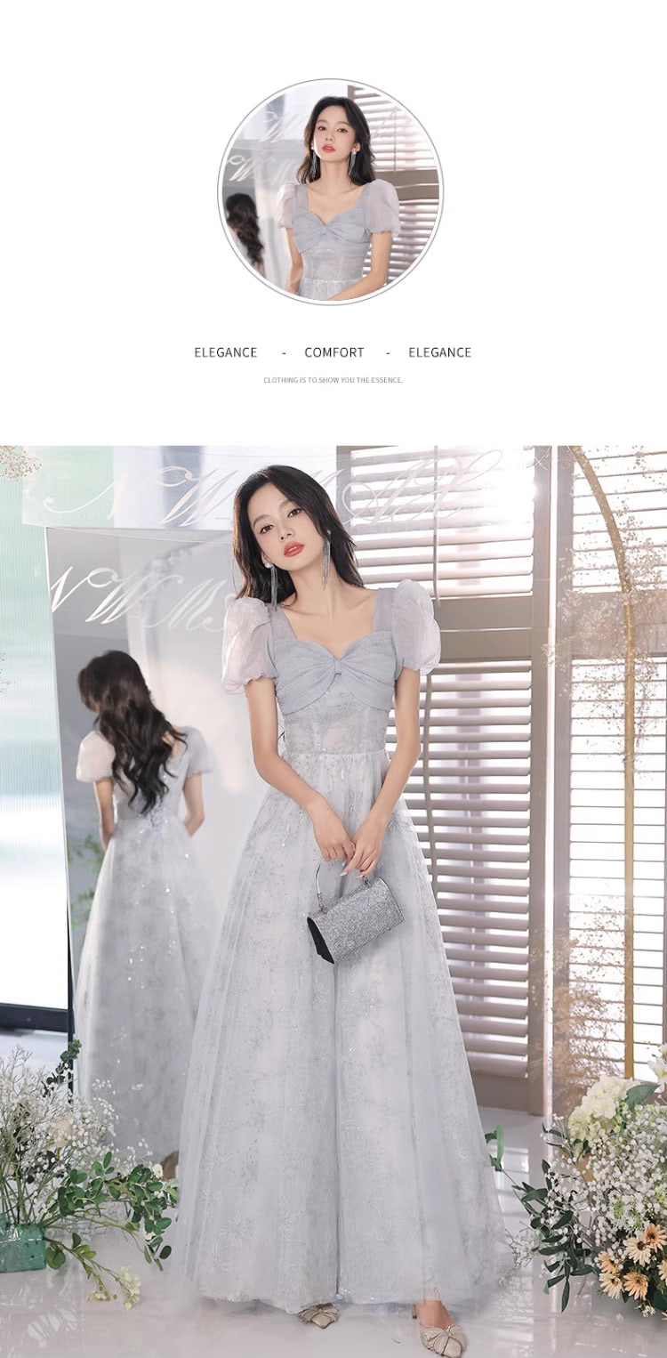 Light-Gray-Tulle-Evening-Dress-Banquet-Prom-Birthday-Party-Formal-Ball-Gown09