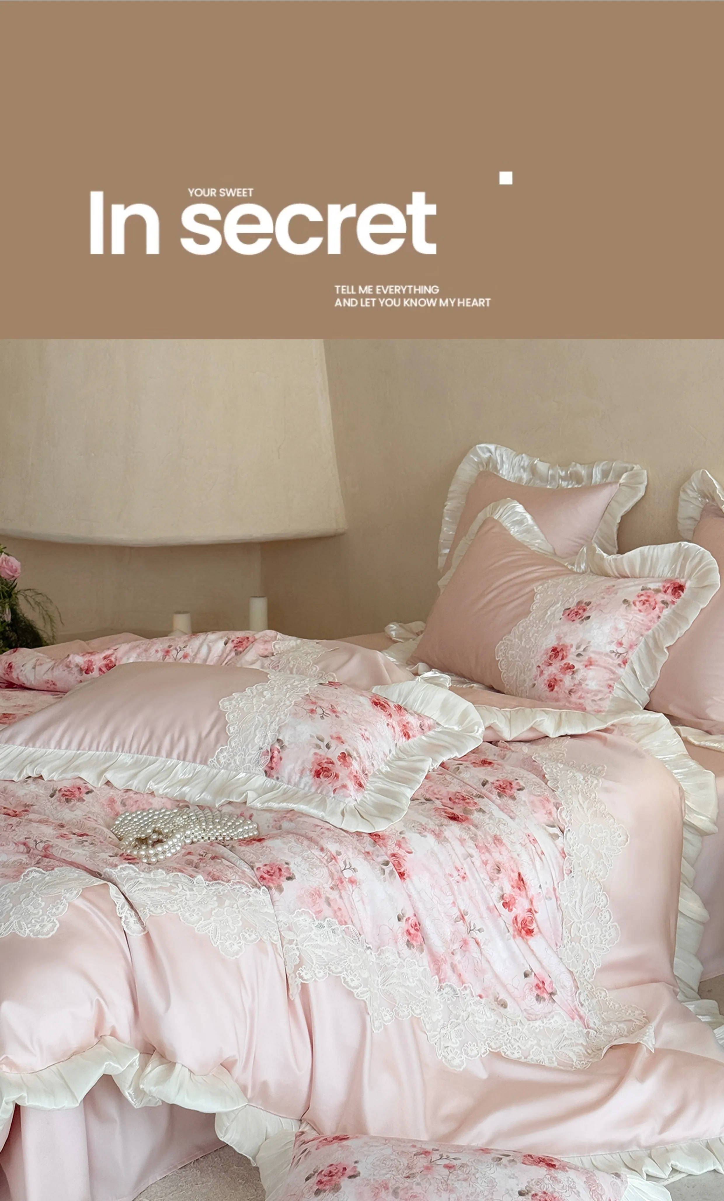 Princess-Style-Vintage-Rose-Floral-100-Cotton-Glazed-Ruffle-Bedding-Set13