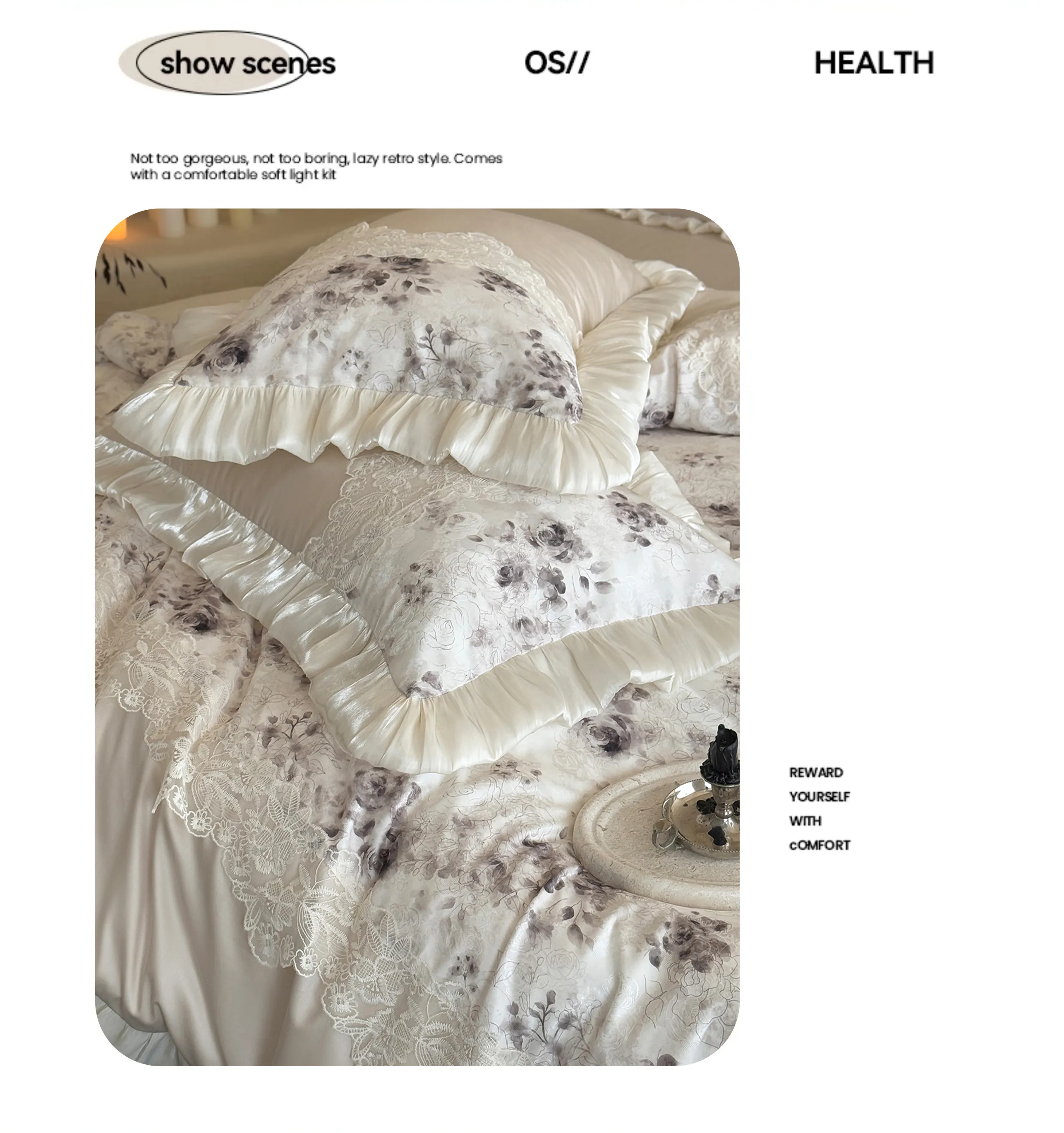 Princess-Style-Vintage-Rose-Floral-100-Cotton-Glazed-Ruffle-Bedding-Set15