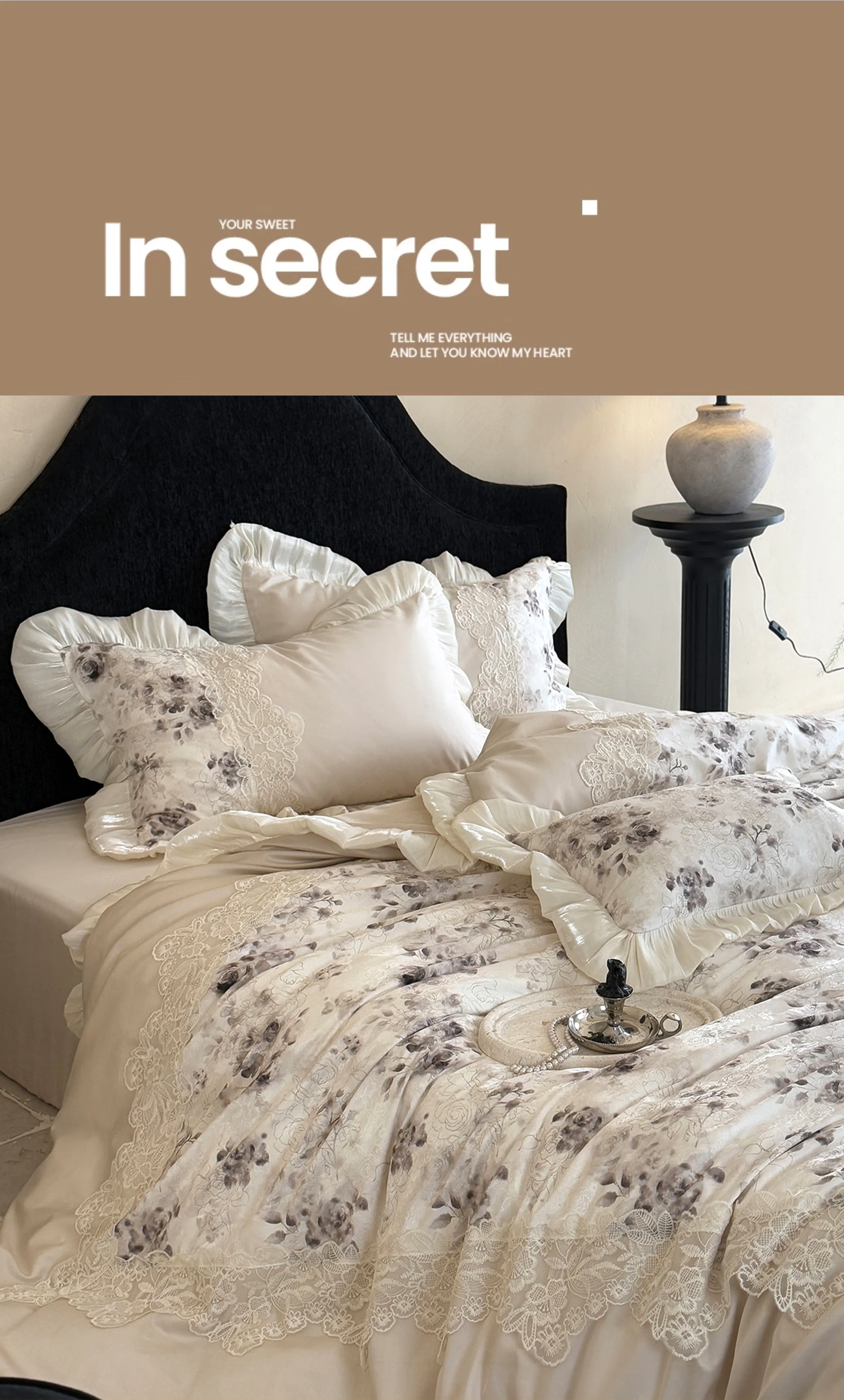 Princess-Style-Vintage-Rose-Floral-100-Cotton-Glazed-Ruffle-Bedding-Set18