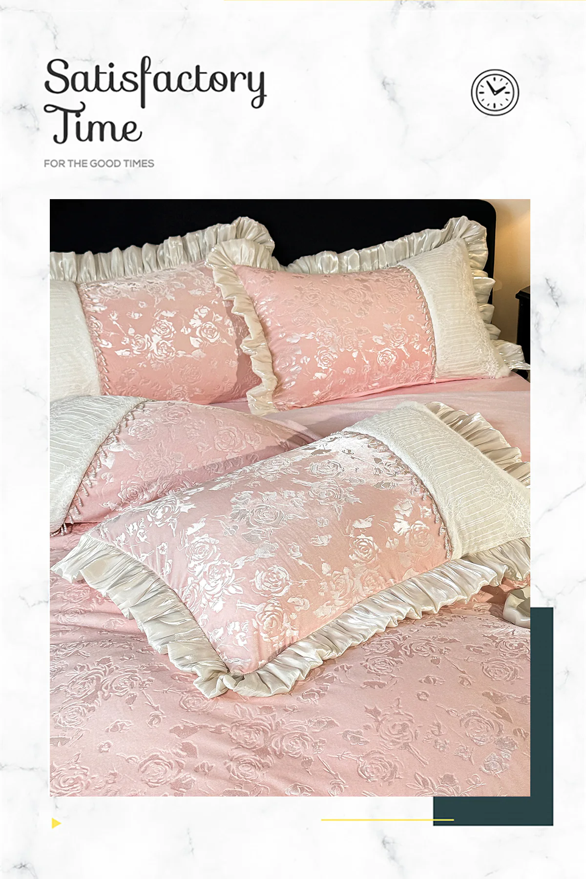 Romantic-French-Court-Style-Embossed-Rose-Floral-Velvet-Bedding-Set20