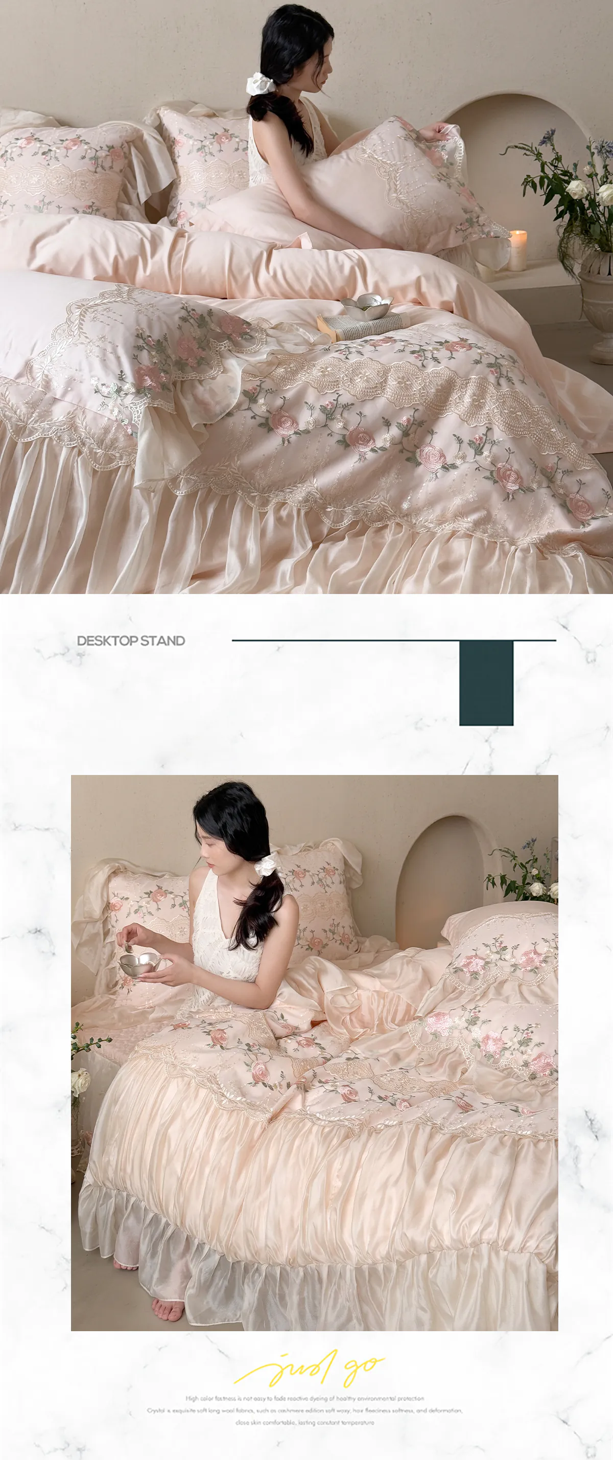 Romantic-Rose-Floral-Embroidery-Sheer-Lace-Aesthetic-Bedding-Set-Gift18