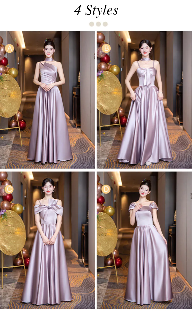 Simple-Dusty-Purple-Satin-Bridesmaid-Dress-Bridal-Party-Homecoming-Gown12