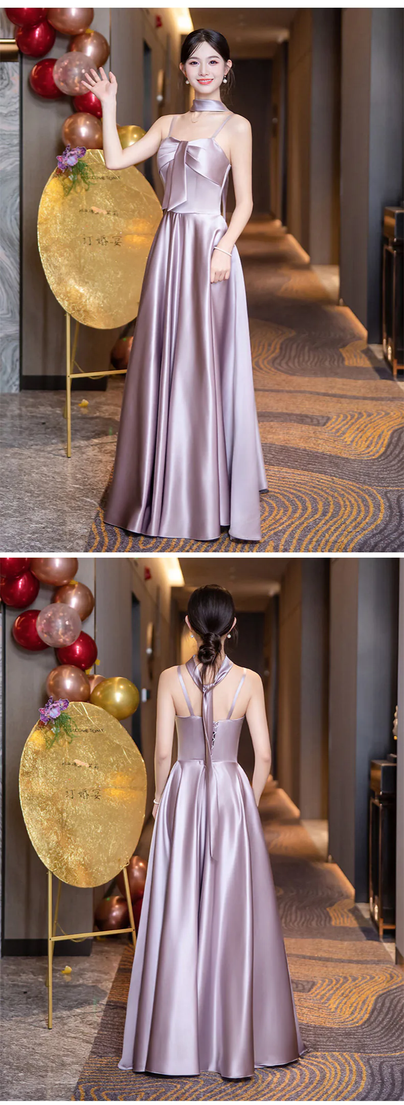 Simple-Dusty-Purple-Satin-Bridesmaid-Dress-Bridal-Party-Homecoming-Gown23