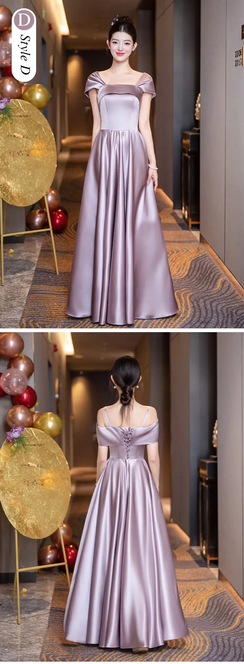 Simple-Dusty-Purple-Satin-Bridesmaid-Dress-Bridal-Party-Homecoming-Gown24