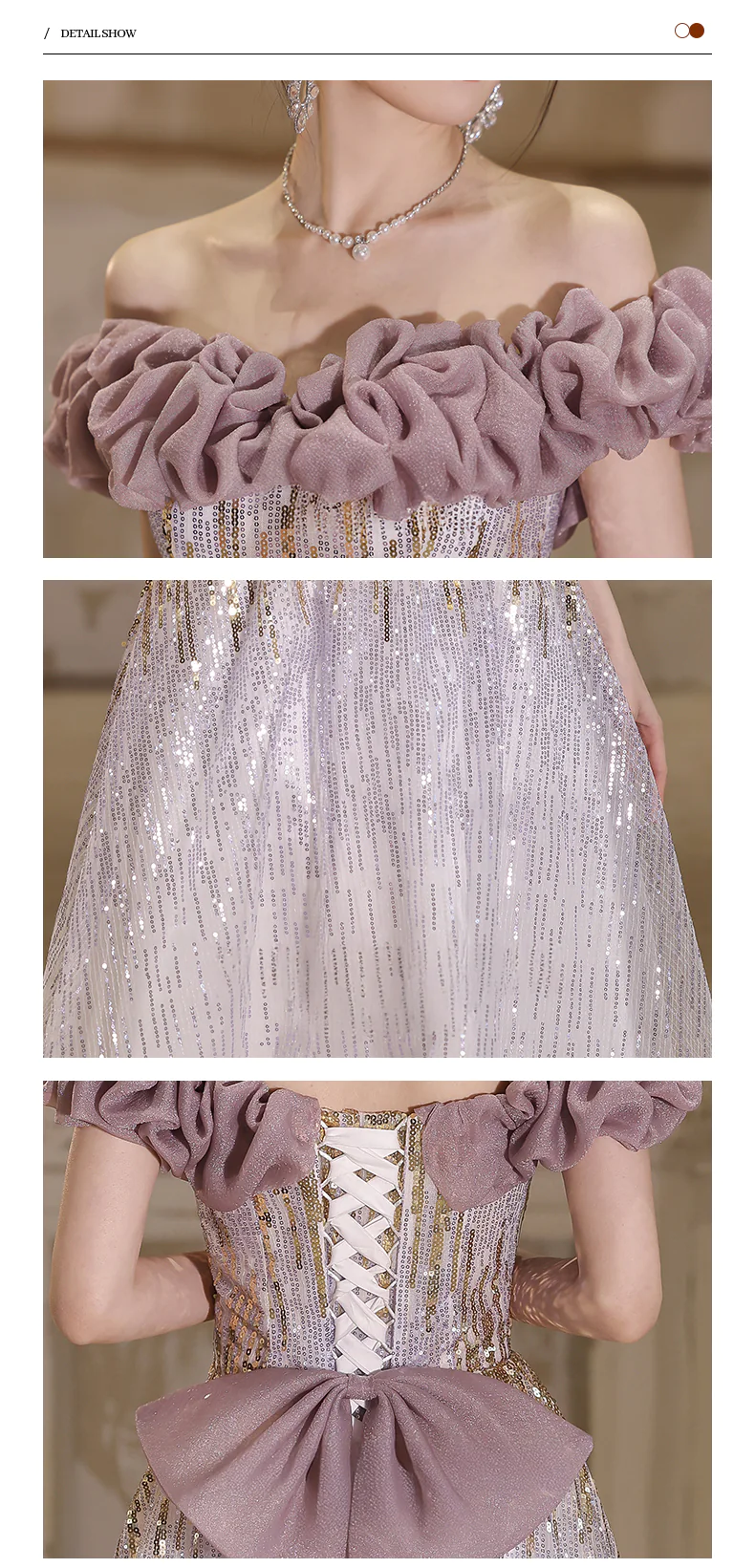 Soft-Lavender-Off-Shoulder-Ruffle-Neck-Glitter-Birthday-Pageant-Party-Dress16