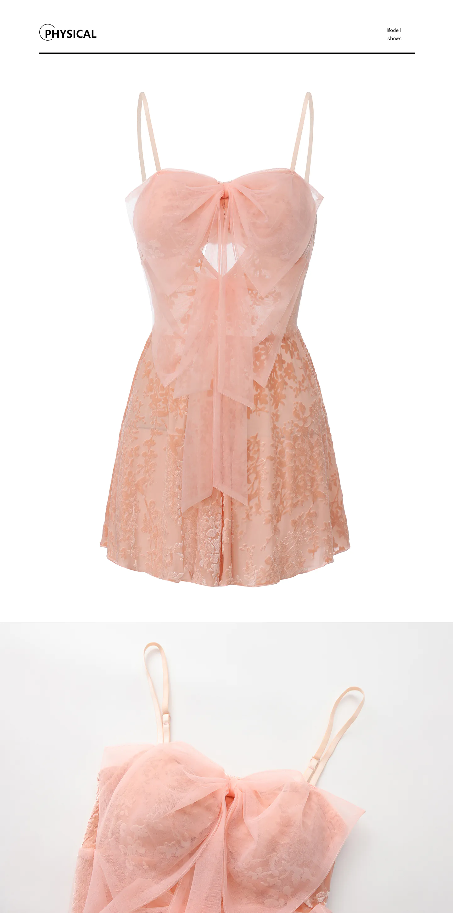 Sweet-Coquette-Flocked-Floral-Mesh-Backless-Babydoll-Lingerie-with-Bow17