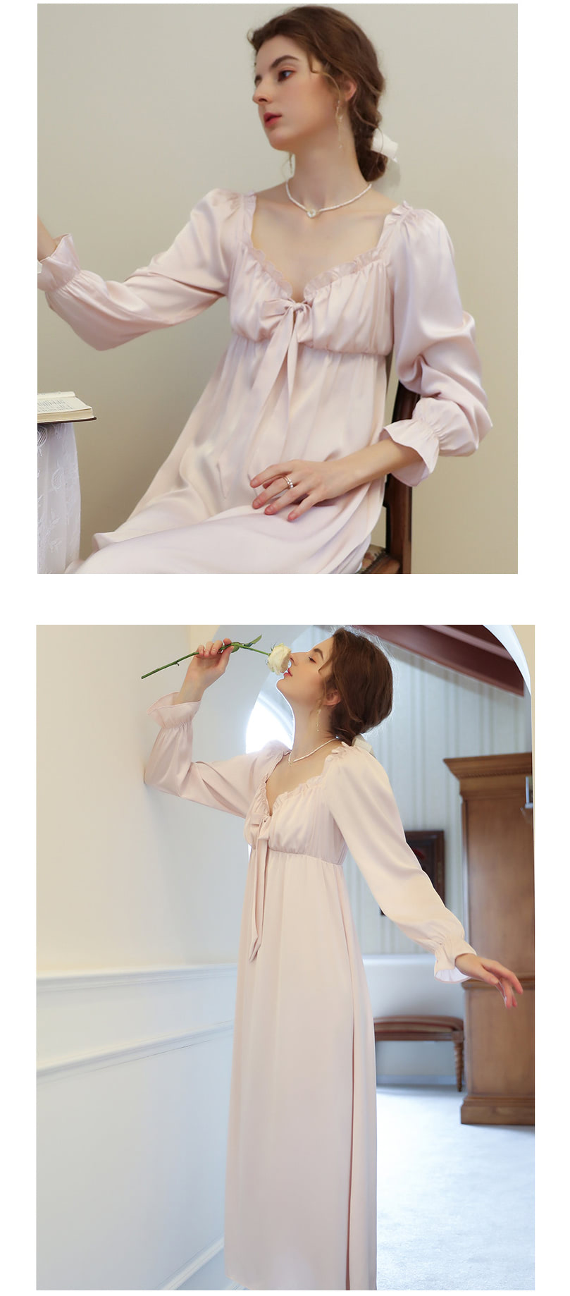 Sweet-Princess-Satin-Sleepwear-Long-Robe-House-Dress25.jpg