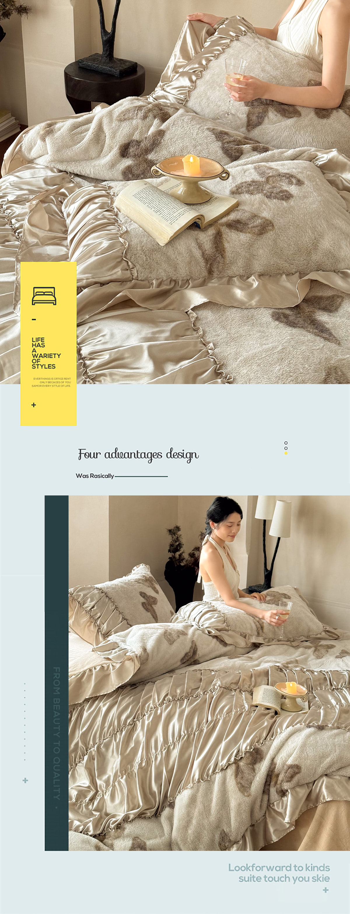 Vintage-AB-Side-Faux-Fur-Milk-Velvet-Winter-Warm-Bedding-4-Pcs-Set10
