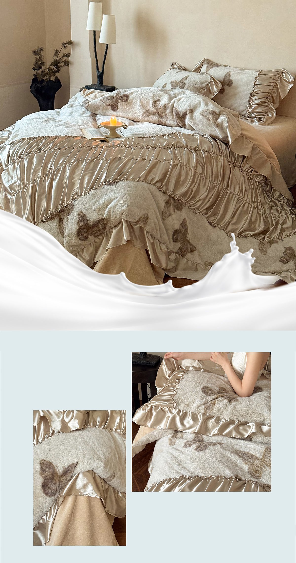 Vintage-AB-Side-Faux-Fur-Milk-Velvet-Winter-Warm-Bedding-4-Pcs-Set11