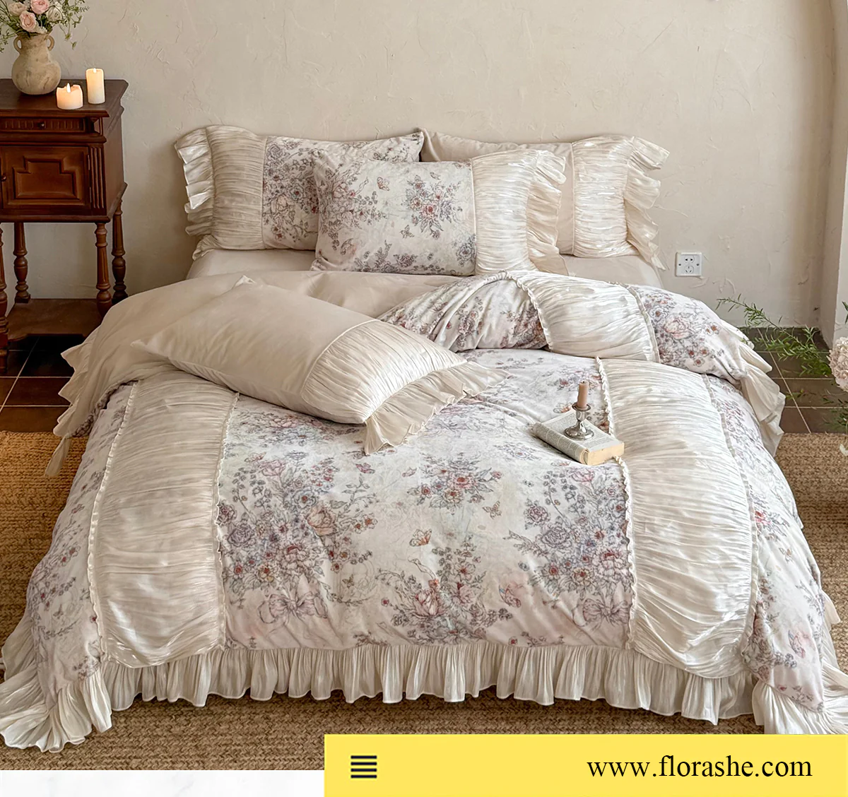 Vintage-Floral-Print-230g-Warm-Thick-Milk-Velvet-Autumn-Winter-Bed-Set07