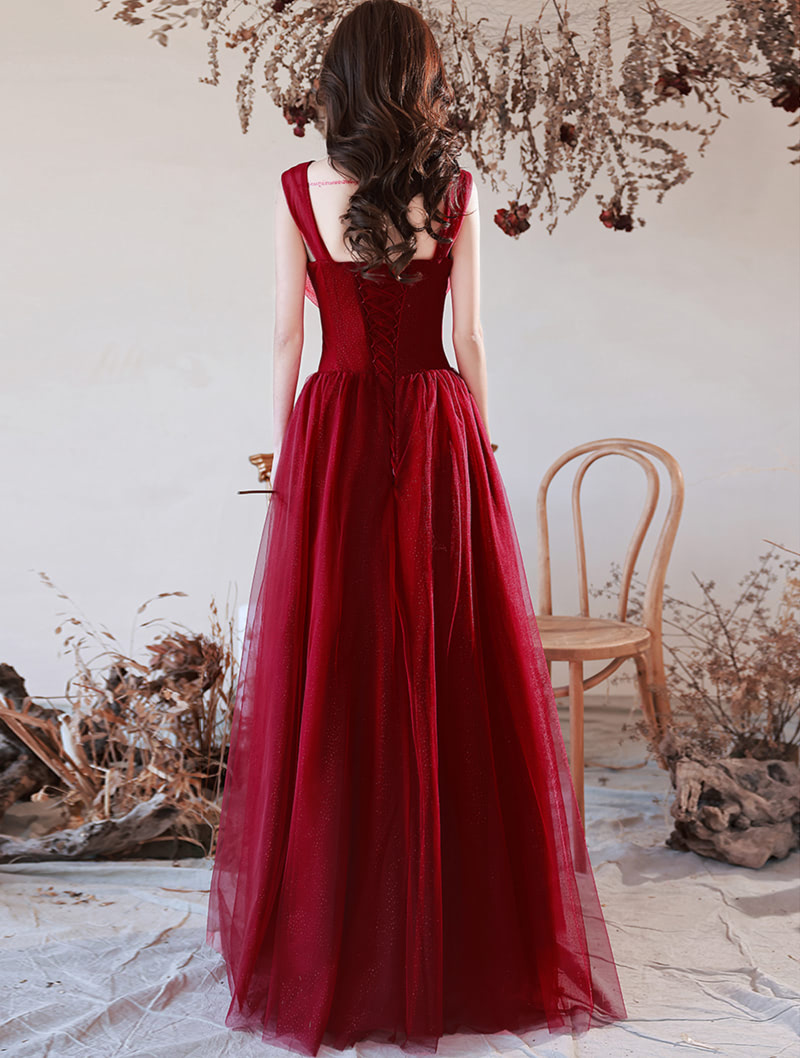 Elegant Classy Prom Evening Party DressLong Aesthetic Formal Gown05
