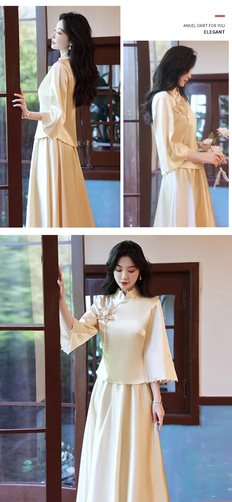 Simple-Chinese-Style-Long-Sleeve-Satin-Bridesmaids-Party-Dress13