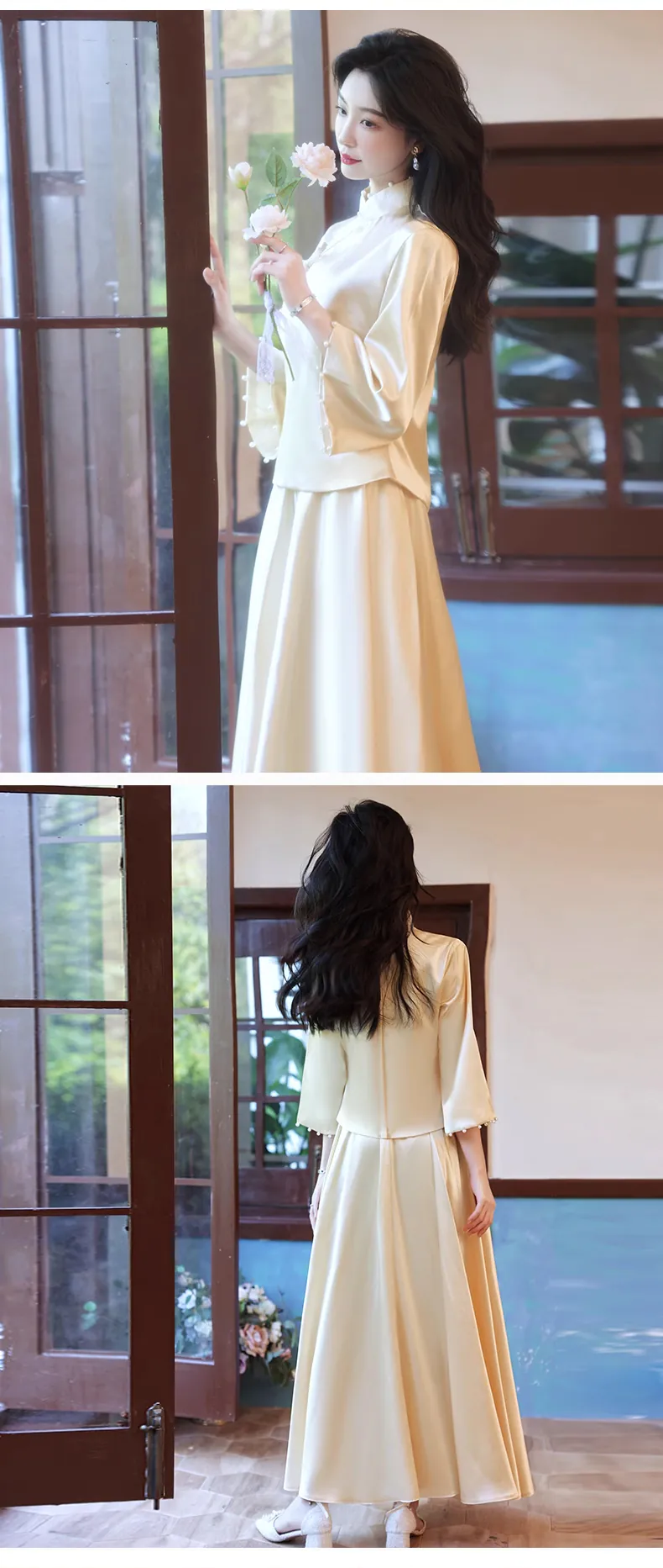 Simple-Chinese-Style-Long-Sleeve-Satin-Bridesmaids-Party-Dress15