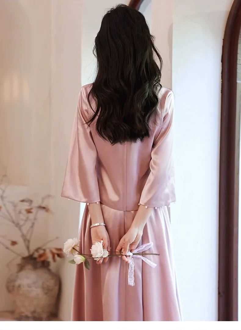 Simple-Chinese-Style-Long-Sleeve-Satin-Bridesmaids-Party-Dress18