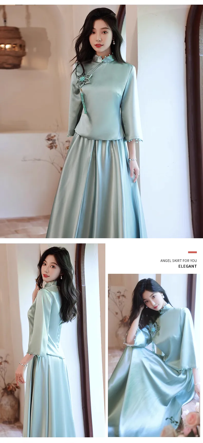 Simple-Chinese-Style-Long-Sleeve-Satin-Bridesmaids-Party-Dress20