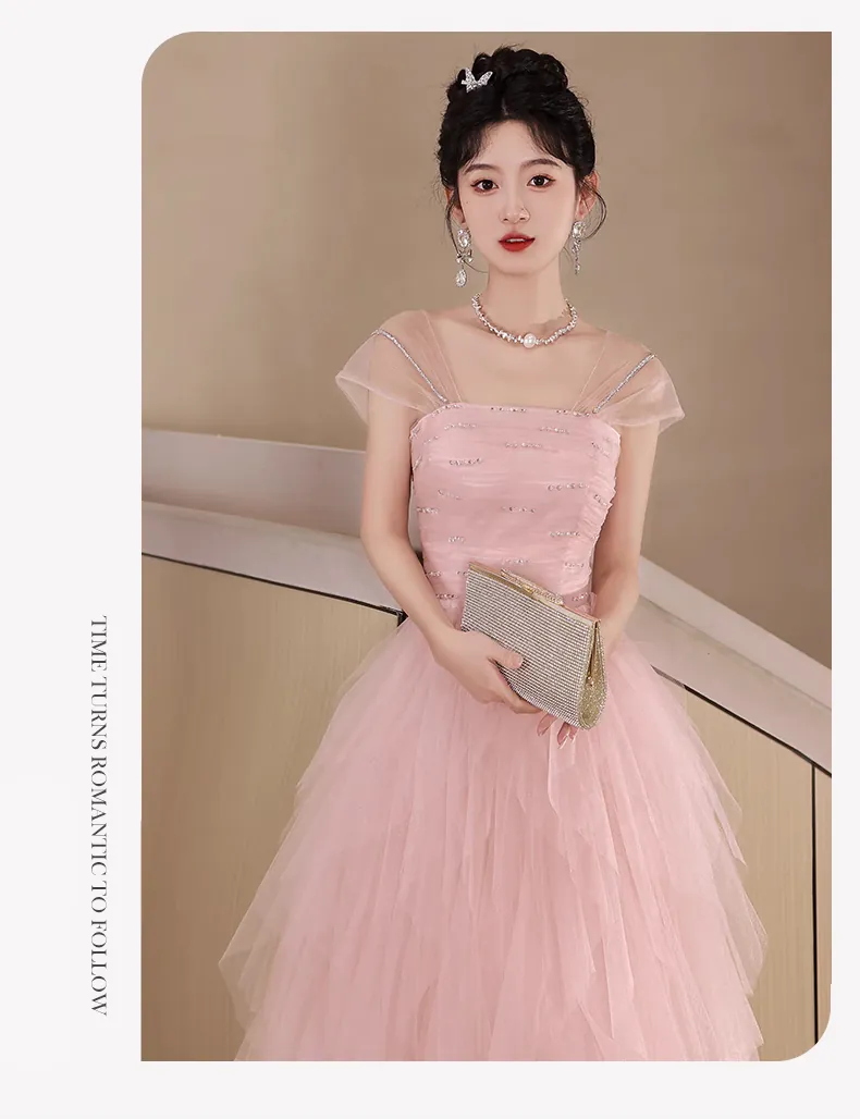 Soft-Pink-Tulle-Banquet-Birthday-Party-Graduation-Ceremony-Evening-Gown06
