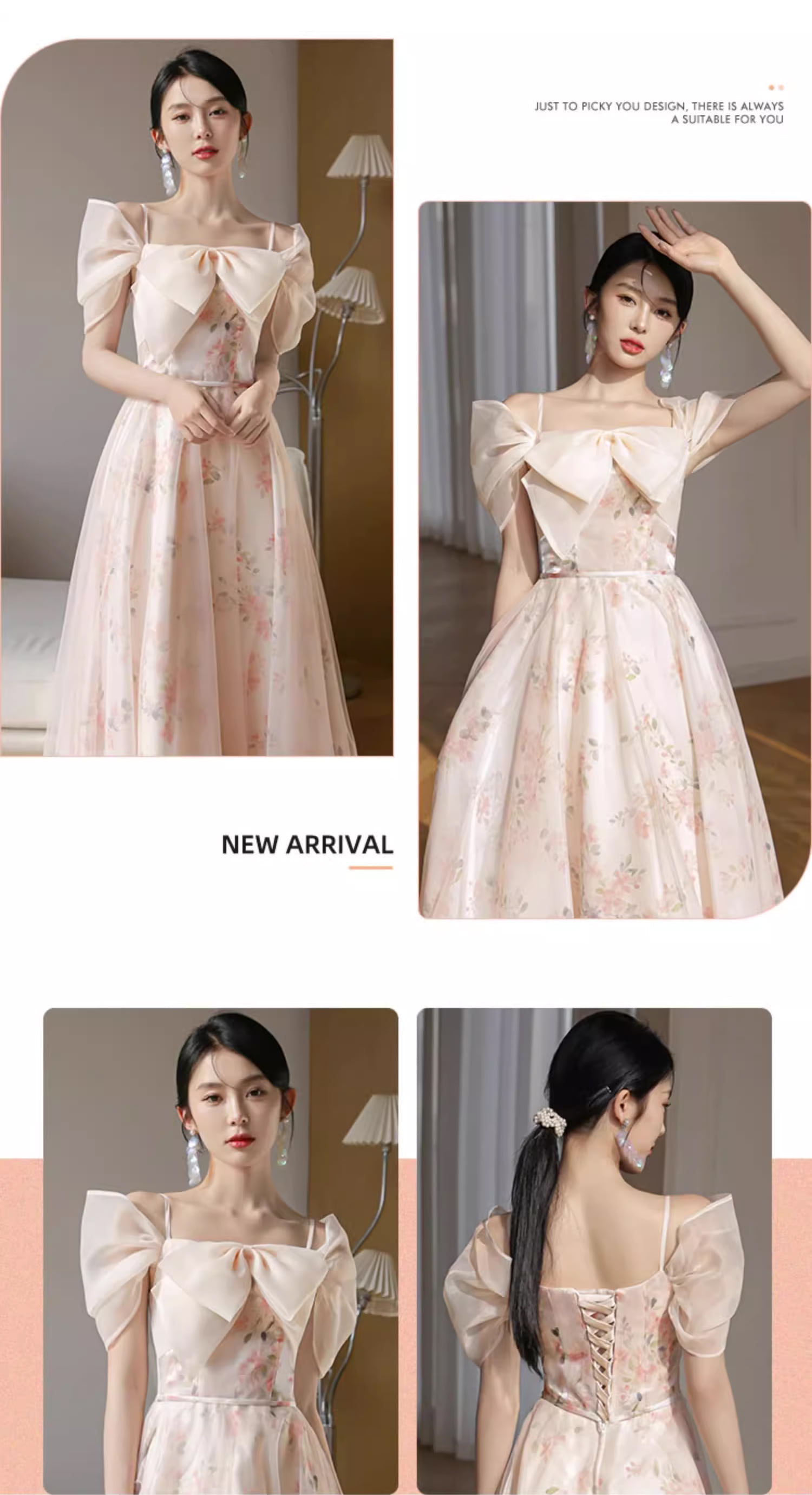 Sweet-A-line-Chiffon-Pink-Floral-Tulle-Maxi-Cocktail-Bridesmaid-Dress16