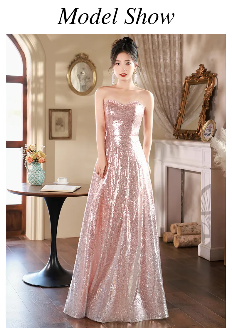 Charming-Pink-Off-Shoulder-Glitter-Evening-Gown-Banquet-Party-Dress10