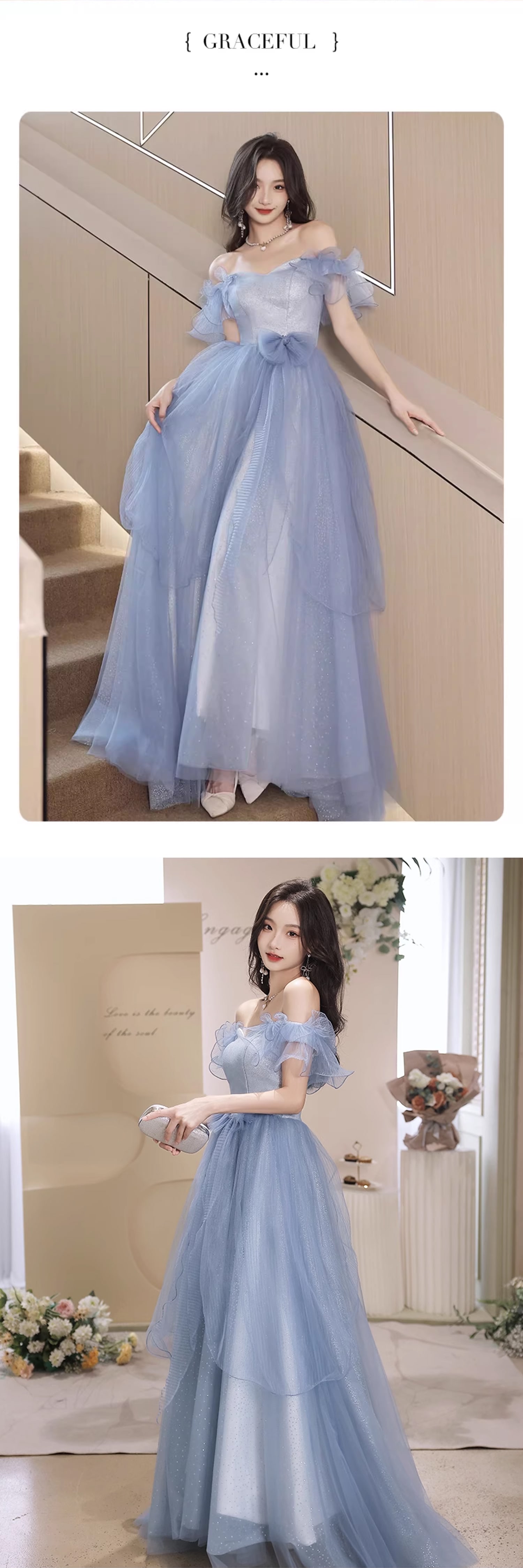 French-Stylish-Off-Shoulder-Blue-Tulle-Evening-Dress-Party-Gown-with-Bow11