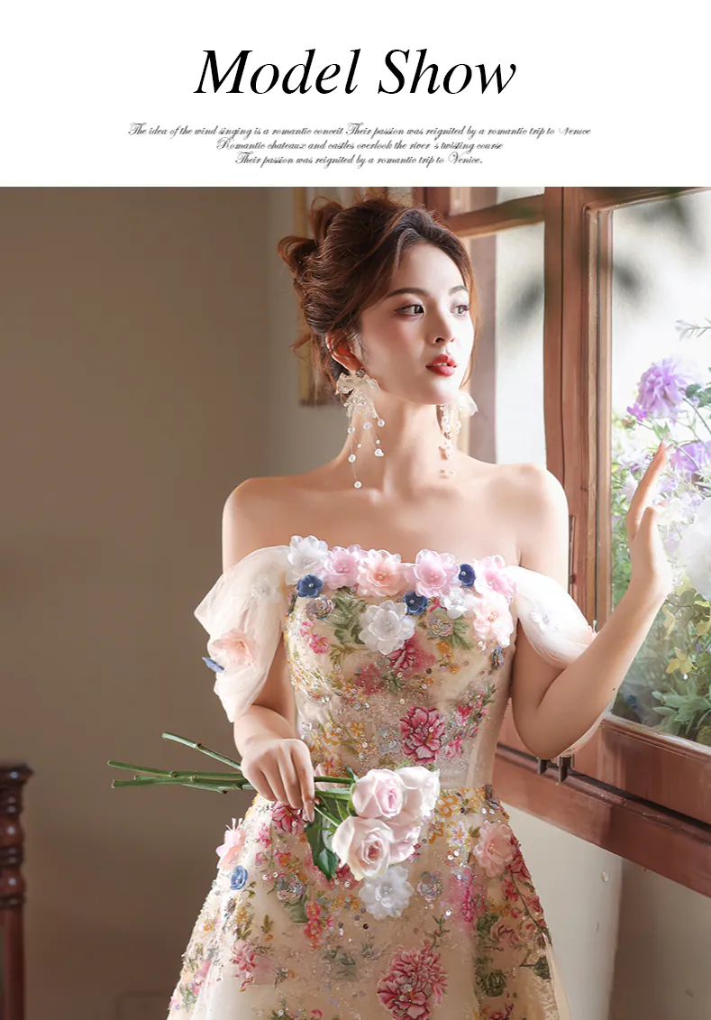 Romantic-Off-Shoulder-Tulle-3D-Floral-Embroidered-Prom-Party-Dress11