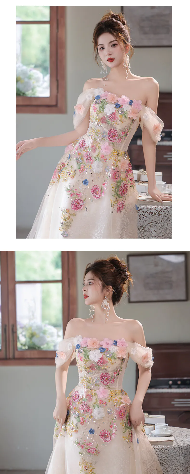 Romantic-Off-Shoulder-Tulle-3D-Floral-Embroidered-Prom-Party-Dress13