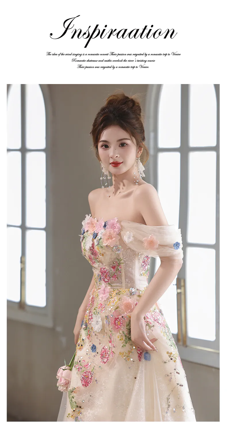 Romantic-Off-Shoulder-Tulle-3D-Floral-Embroidered-Prom-Party-Dress14