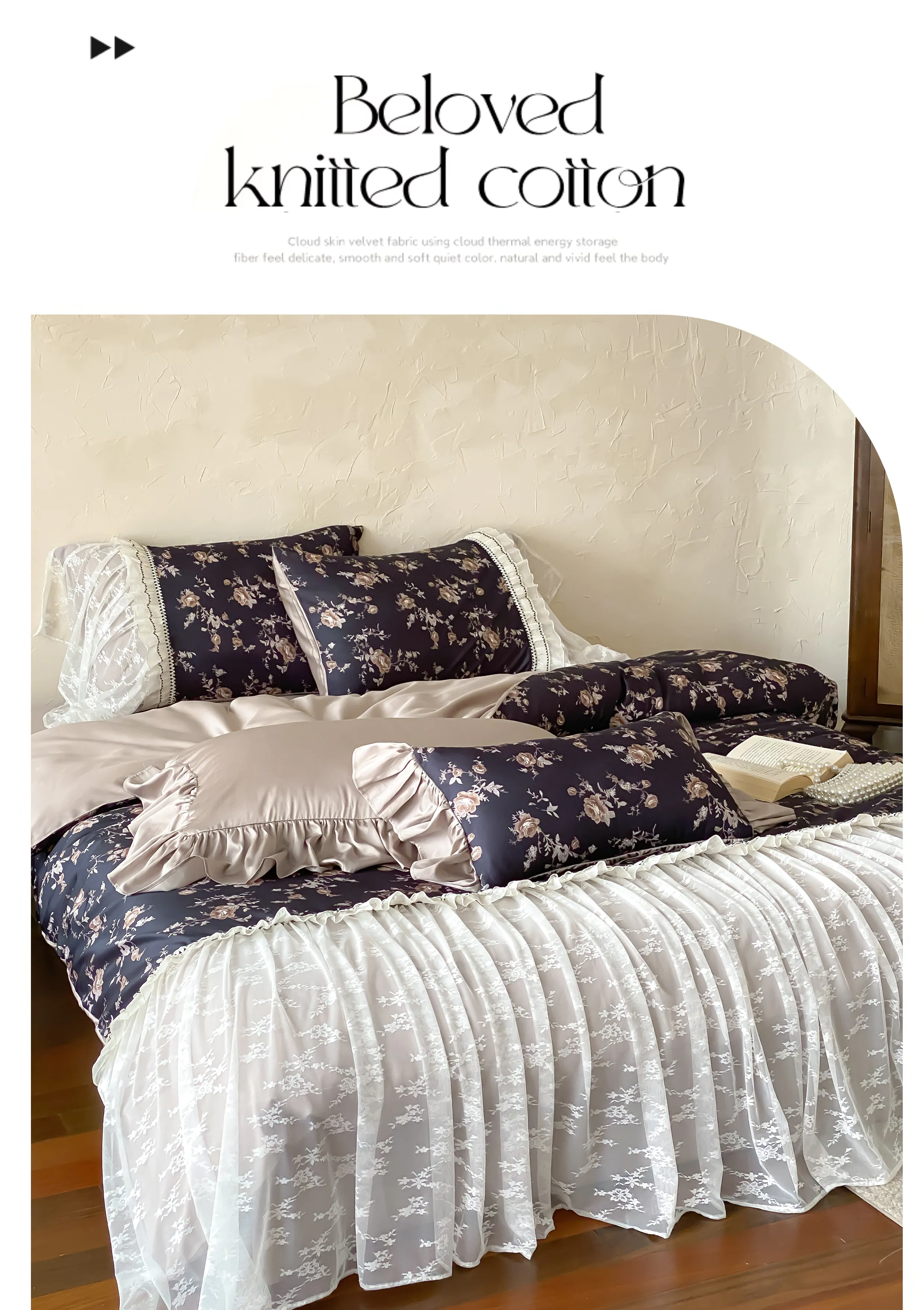 Soft-French-Vintage-Floral-Tencel-Cotton-Duvet-Cover-4-Piece-Bedding-Set14