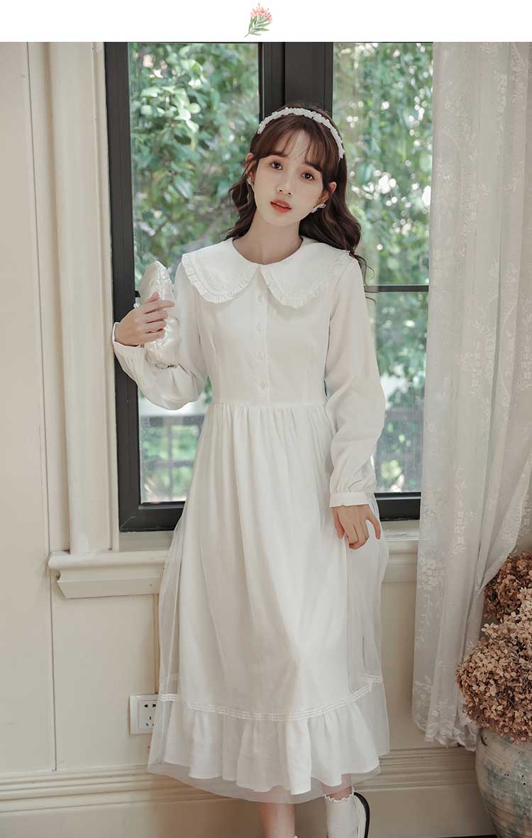 Sweet-Retro-White-Doll-Collar-Long-Sleeve-Summer-Casual-Maxi-Dress07