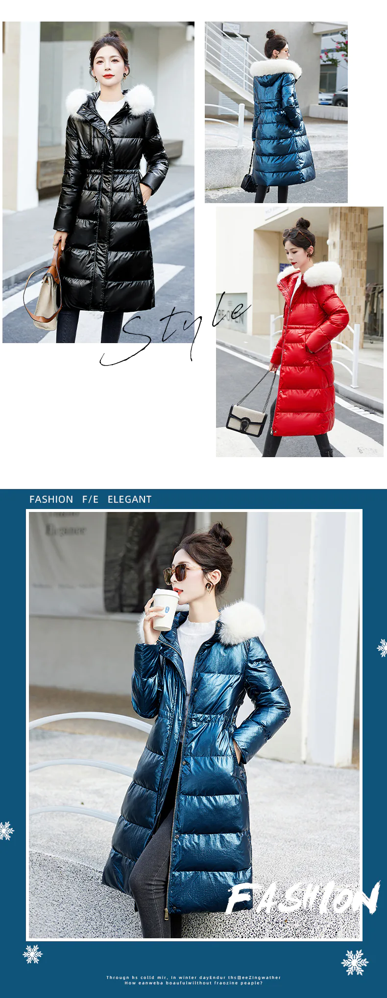 Ladies-Fashion-Casual-Loose-Fit-Faux-Fur-Collar-Puffer-Jacket-Coat10
