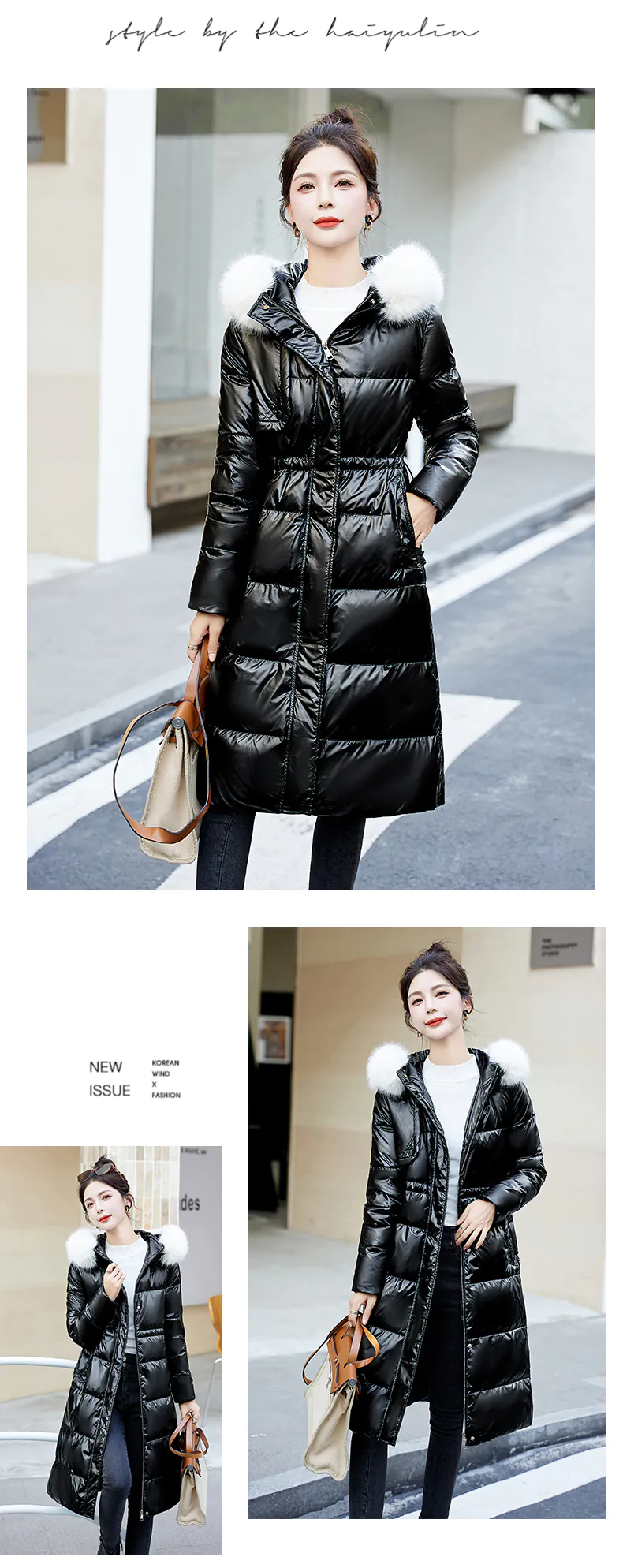 Ladies-Fashion-Casual-Loose-Fit-Faux-Fur-Collar-Puffer-Jacket-Coat25