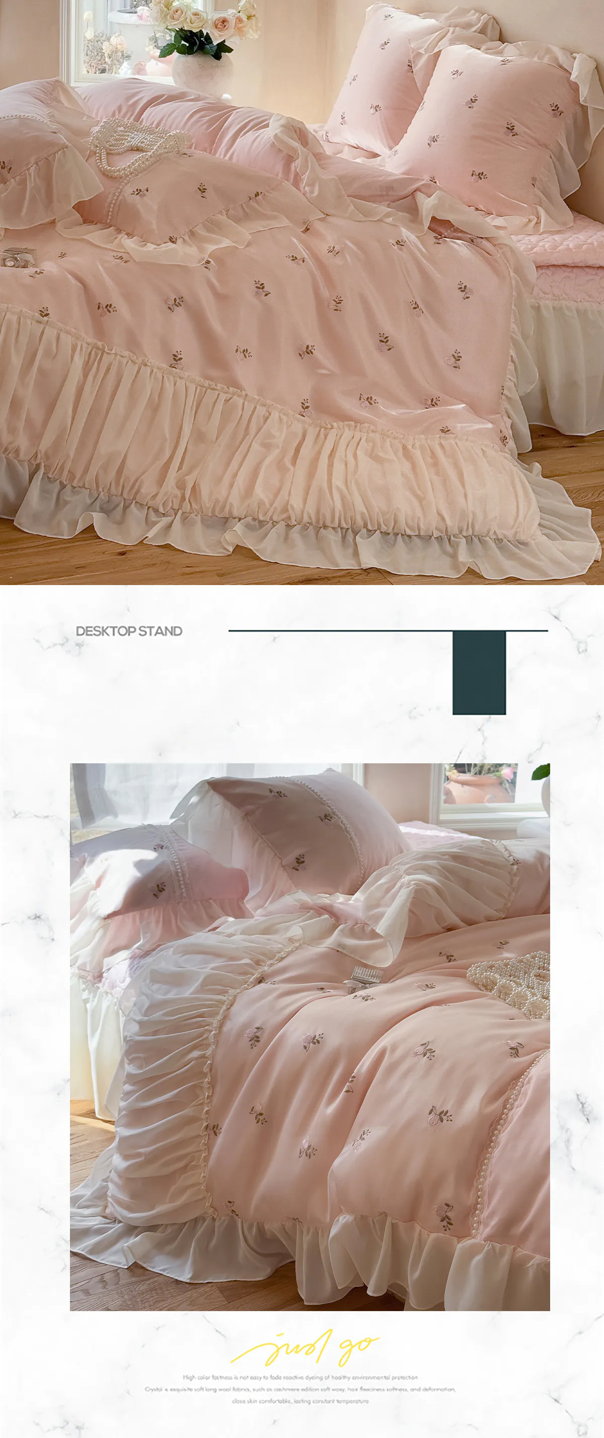 Modern-100s-Long-Staple-Cotton-Floral-Bed-Comforter-Set-Full-King-Size12