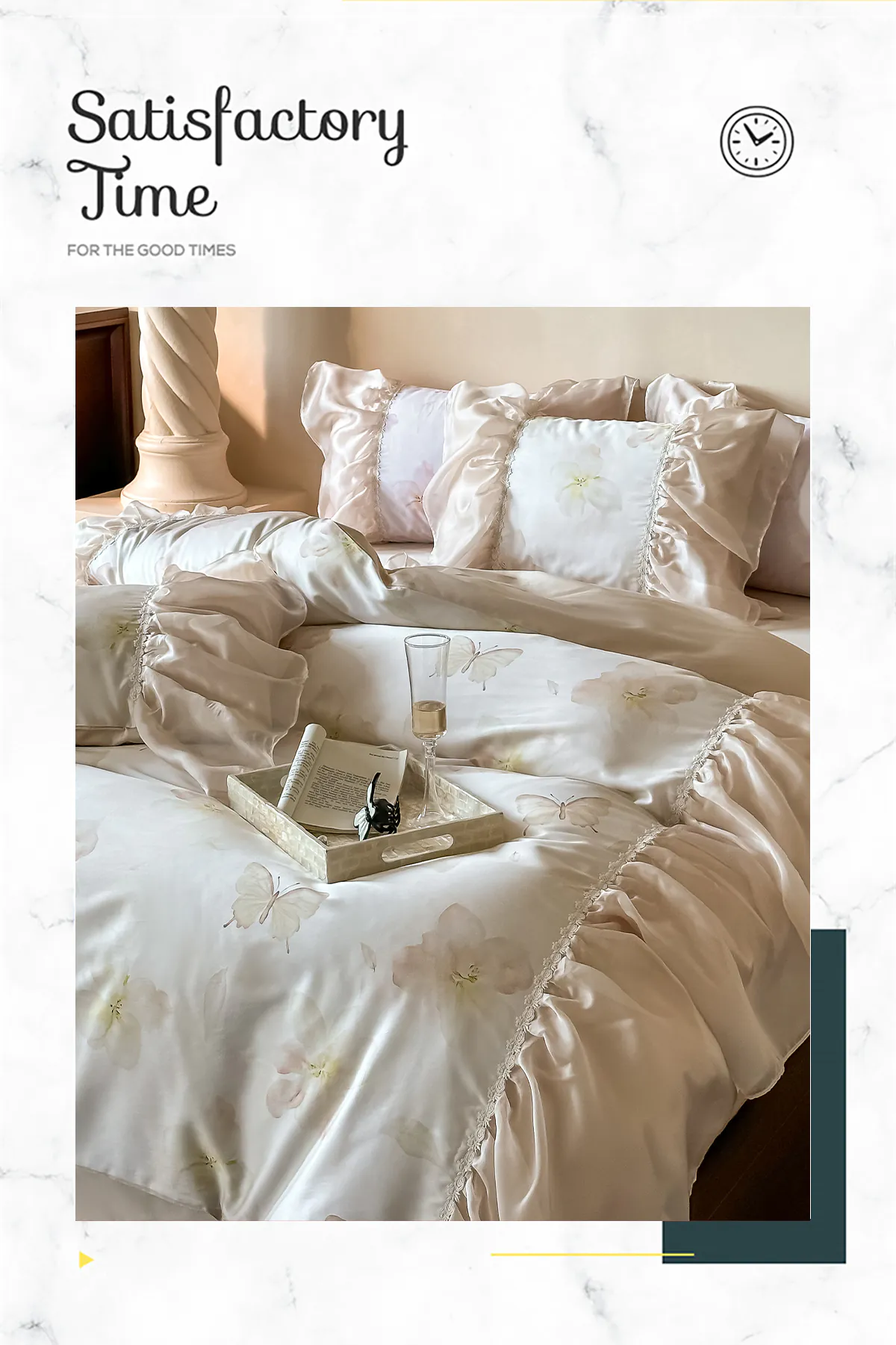 Modern-Style-Floral-Butterfly-Print-Cotton-Bedding-Set-Full-Queen-King-Size16