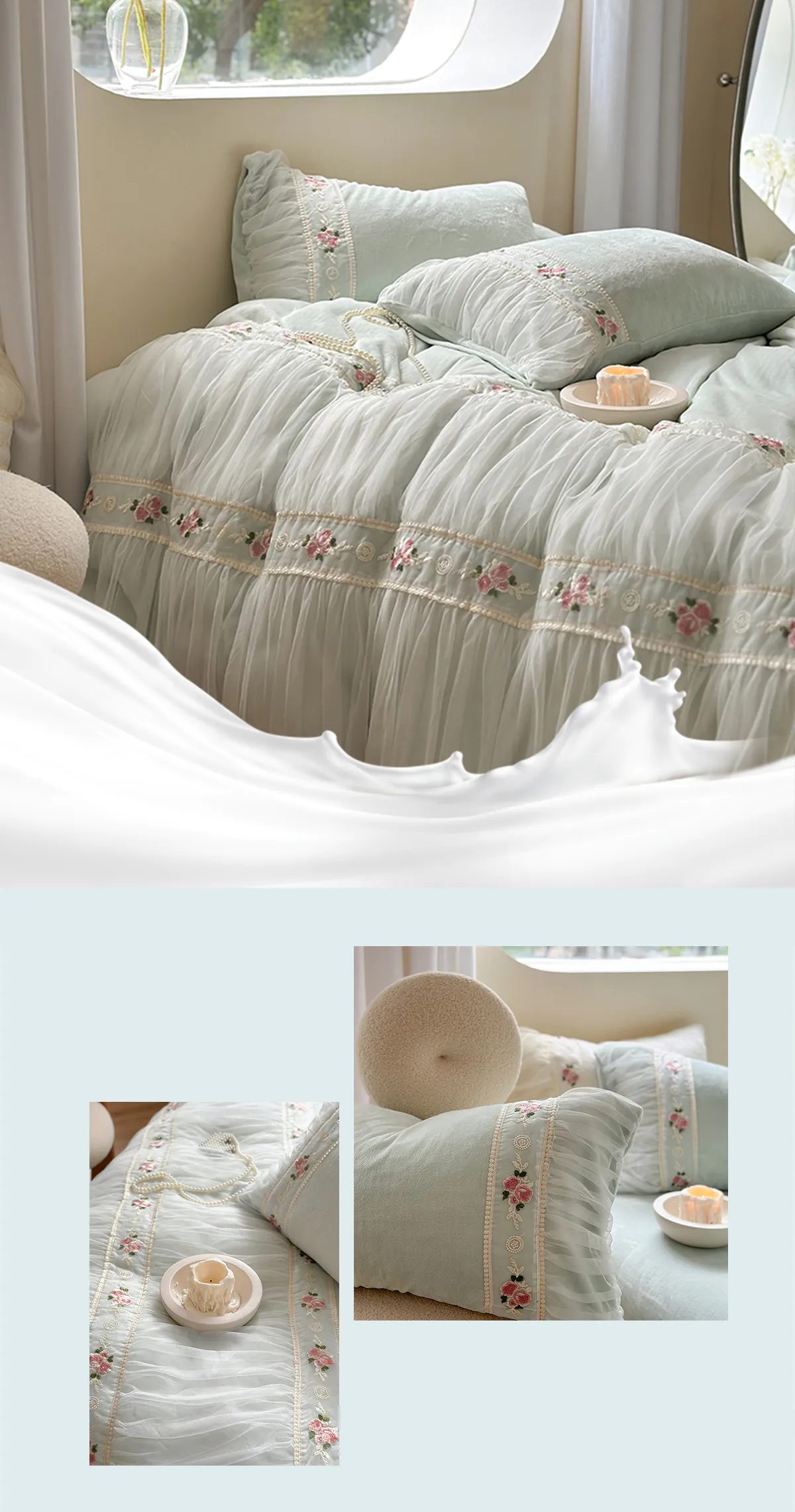 Romantic-Princess-Embroidery-Milk-Velvet-Ruffle-Bedding-Set14