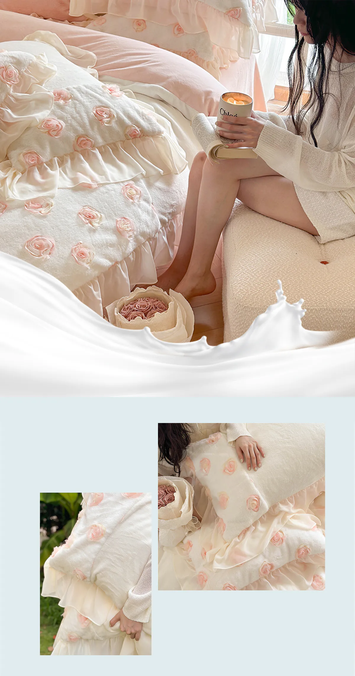 Ultra-Soft-Imitation-Otter-Fur-Plush-Milk-Fiber-Bedding-Set-with-3D-Rose12