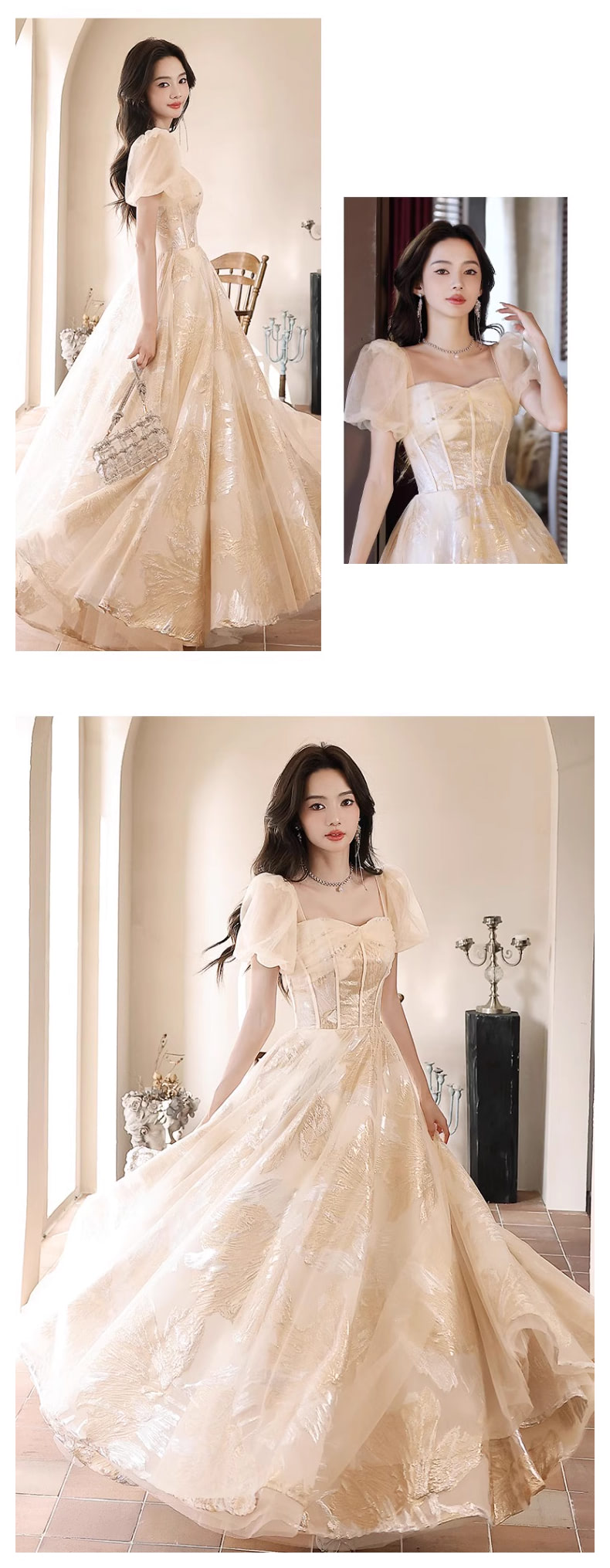 A-Line-Champagne-Puff-Sleeves-Prom-Party-Graduation-Homecoming-Dress11