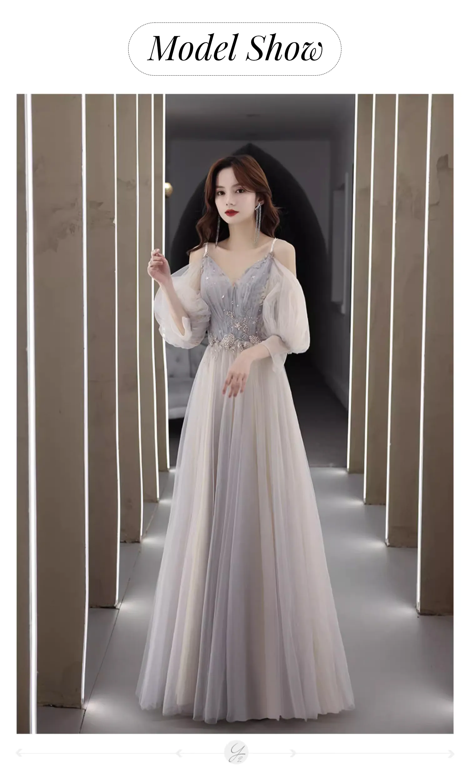 A-line-Gradient-Tulle-Embroidery-Long-Sleeve-Banquet-Prom-Dress09