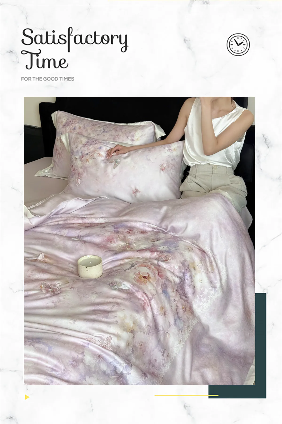 Aesthetic-Pastel-Watercolor-Floral-Print-Tencel-Lyocell-Cotton-Bedding-Set11