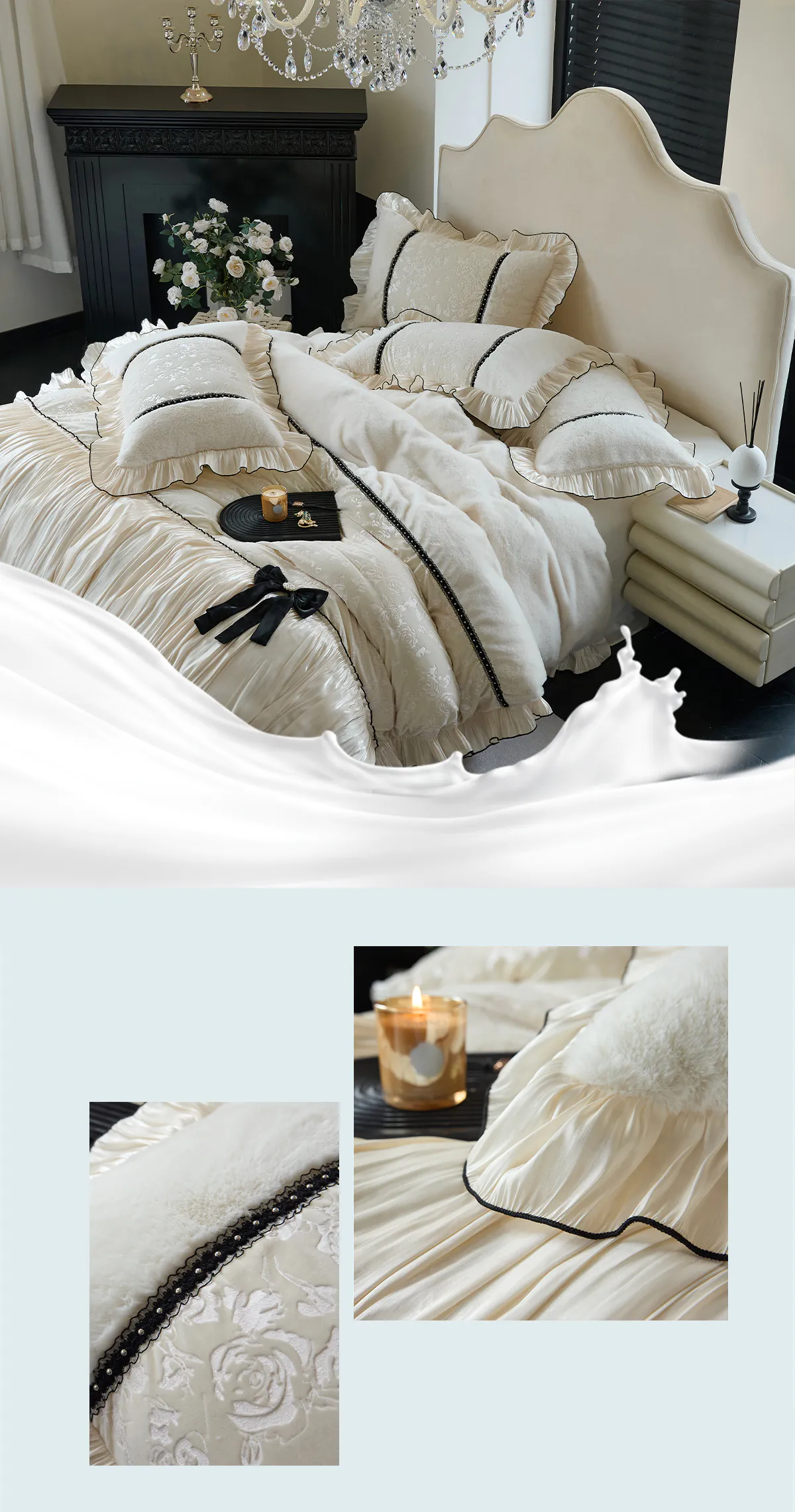 Cozy-250g-High-Weight-Ruffled-Edge-Fleece-Milk-Velvet-Bedding-Set10
