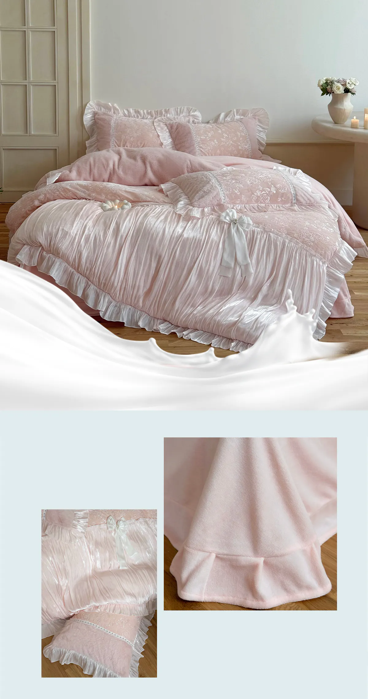 Cozy-250g-High-Weight-Ruffled-Edge-Fleece-Milk-Velvet-Bedding-Set15