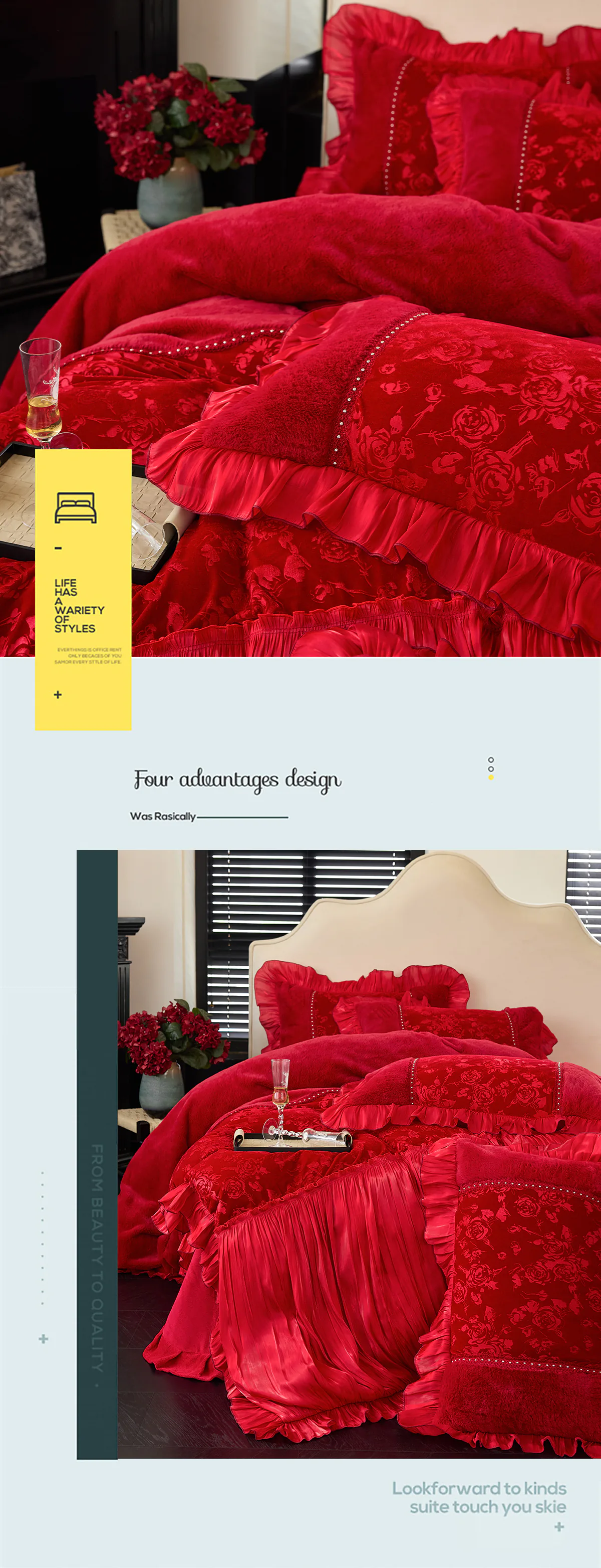 Cozy-250g-High-Weight-Ruffled-Edge-Fleece-Milk-Velvet-Bedding-Set19