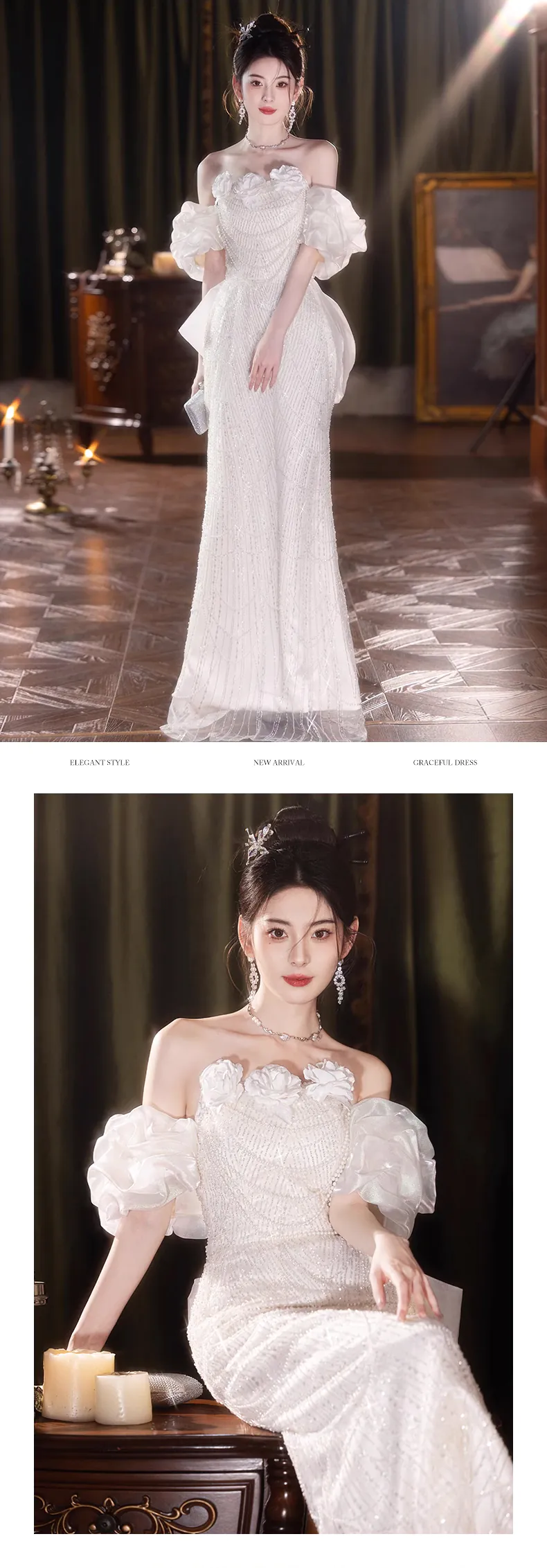 Elegant-White-Off-Shoulder-Pearl-Embellished-Banquet-Evening-Dress14
